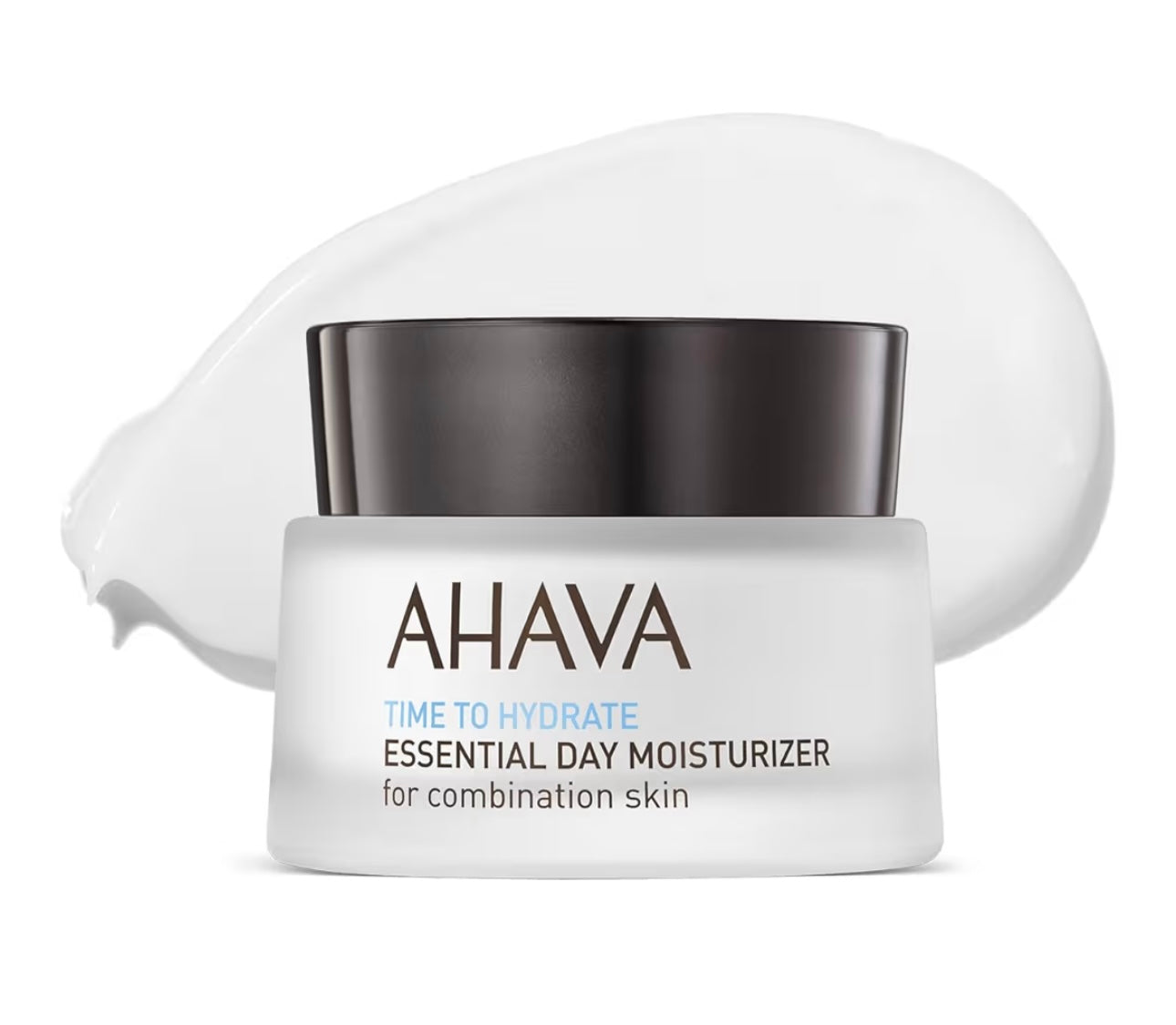 AHAVA Essential Day Moisturizer – Crema facial y cervical hidratante diaria esencial, efecto antienvejecimiento y suavizante, enriquecida con Osmoter, aloe vera, alantoína y vitamina E