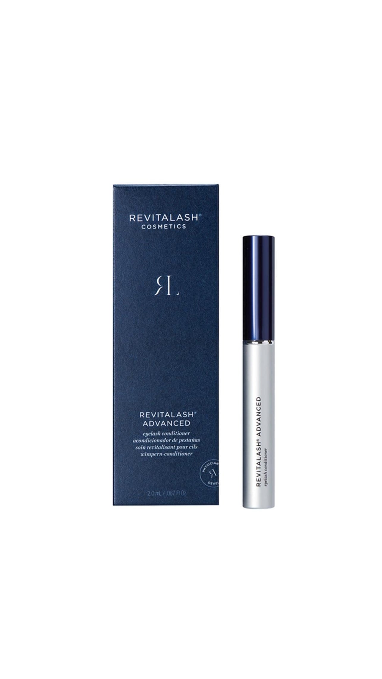 RevitaLash Cosmetics, RevitaLash Advanced Sensitive Eyelash Conditioner, suero para mejorar las pestañas, desarrollado por médicos y libre de crueldad animal