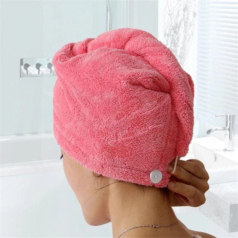 Toalla de gorro de ducha