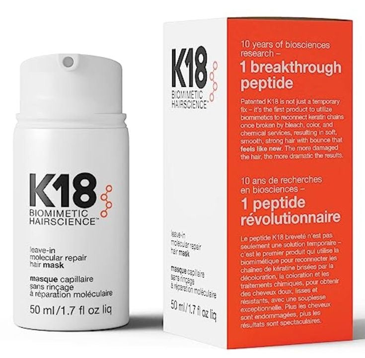 K18 Leave-In Repair Hair Mask Treatment to Repair