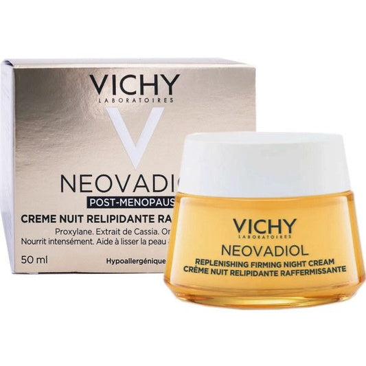 Vichy Neovadiol Crema Reafirmante Reafirmante de Día para Piel Post-Menopausia, Hidratante Facial Antienvejecimiento para Piel Madura