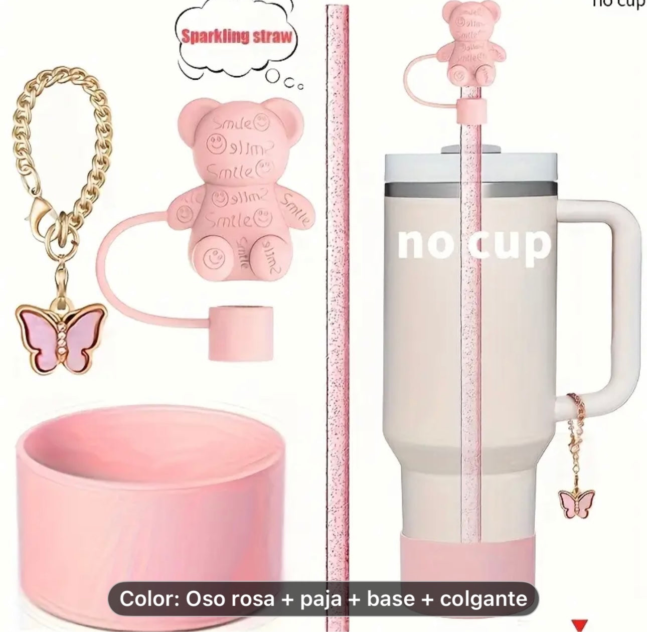Accesorios para termos 4 piezas osito