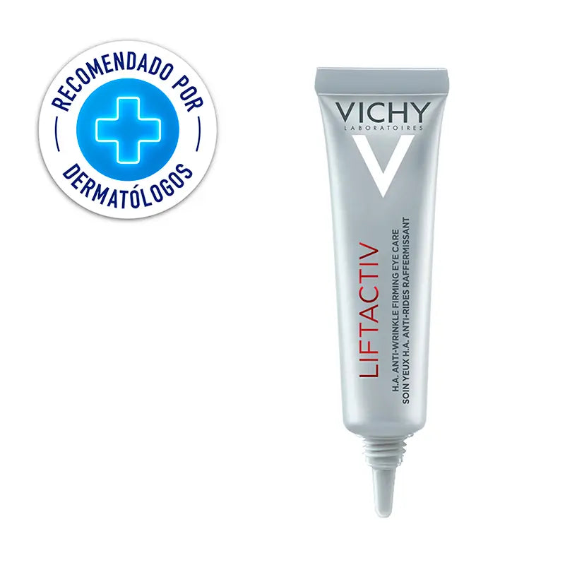 Vichy LiftActiv crema para contorno de ojos antiarrugas y reafirmante. Gran calidad, 0.5 onzas fluidas