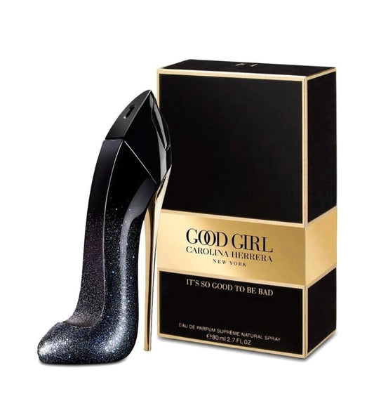 Carolina Herrera Good Girl Supreme Fragancia para mujer, potente y atrevida, para uso diario, notas superiores de bayas de gourmand y jazmín egipcio, con un toque de frijoles tonka