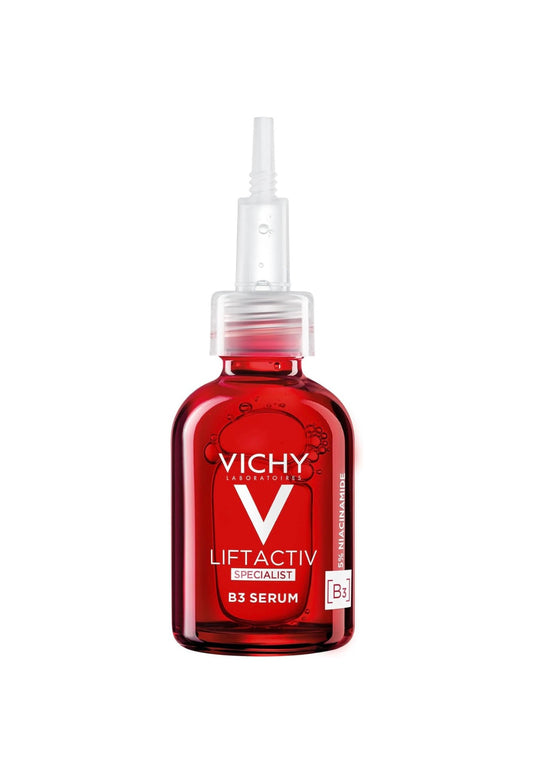 Vichy LiftActiv B3 - Suero de niacinamida, suero facial corrector de decoloración con péptidos y ácido tranexámico, suero antienvejecimiento para un tono de piel uniforme, sin fragancia