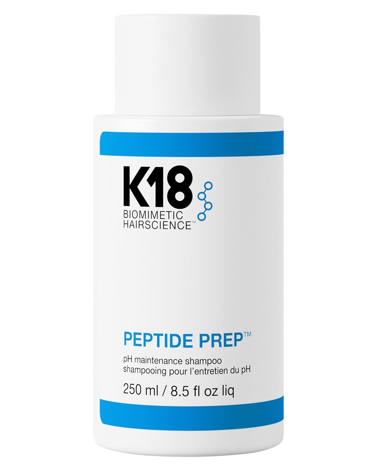 K18 Champú protector Damage Shield, reduce el encrespamiento y los enredos, mantiene la salud del cabello
250ml