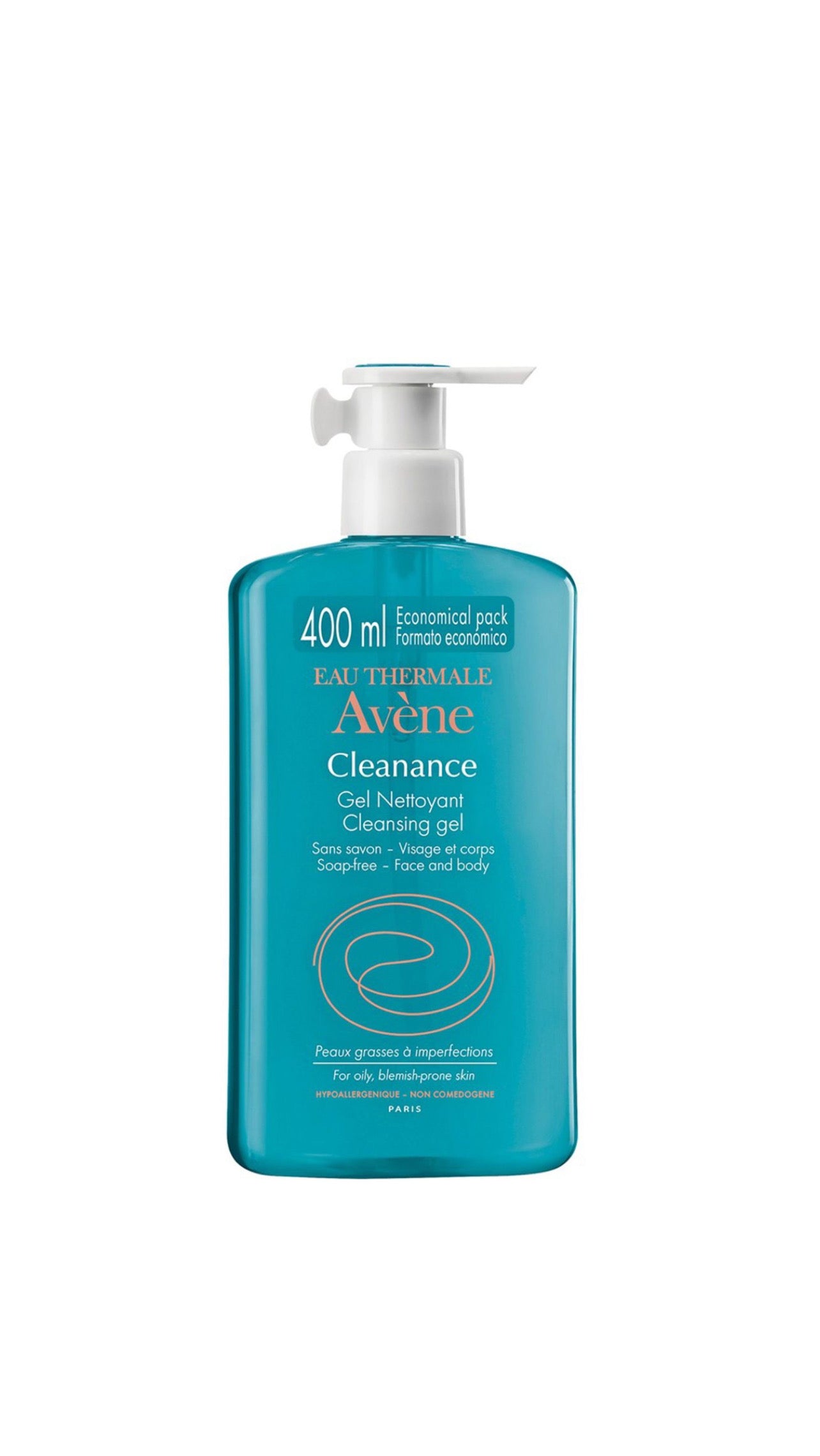 Avène Cleanance Limpieza Gel para cara y cuerpo 400ml