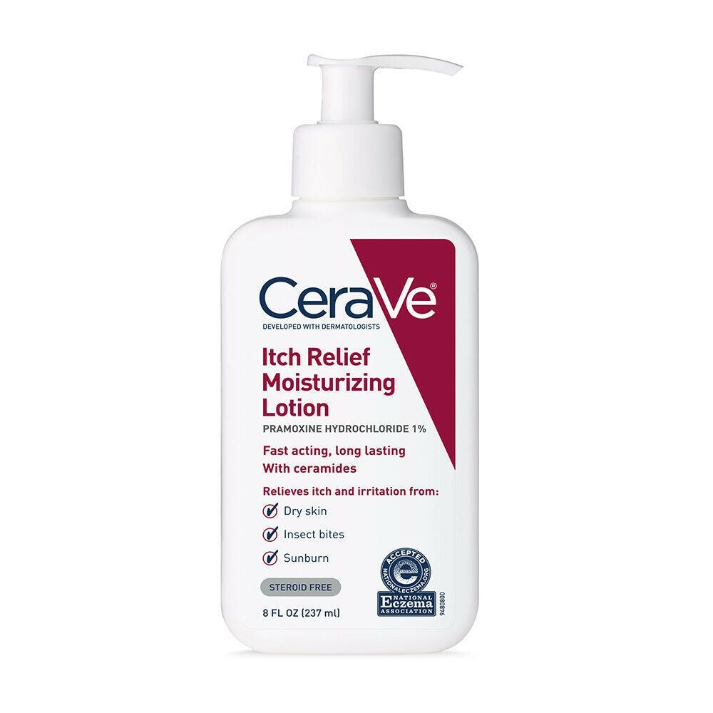 Loción hidratante contra la picazón CeraVe con clorhidrato de pramoxina 237ml