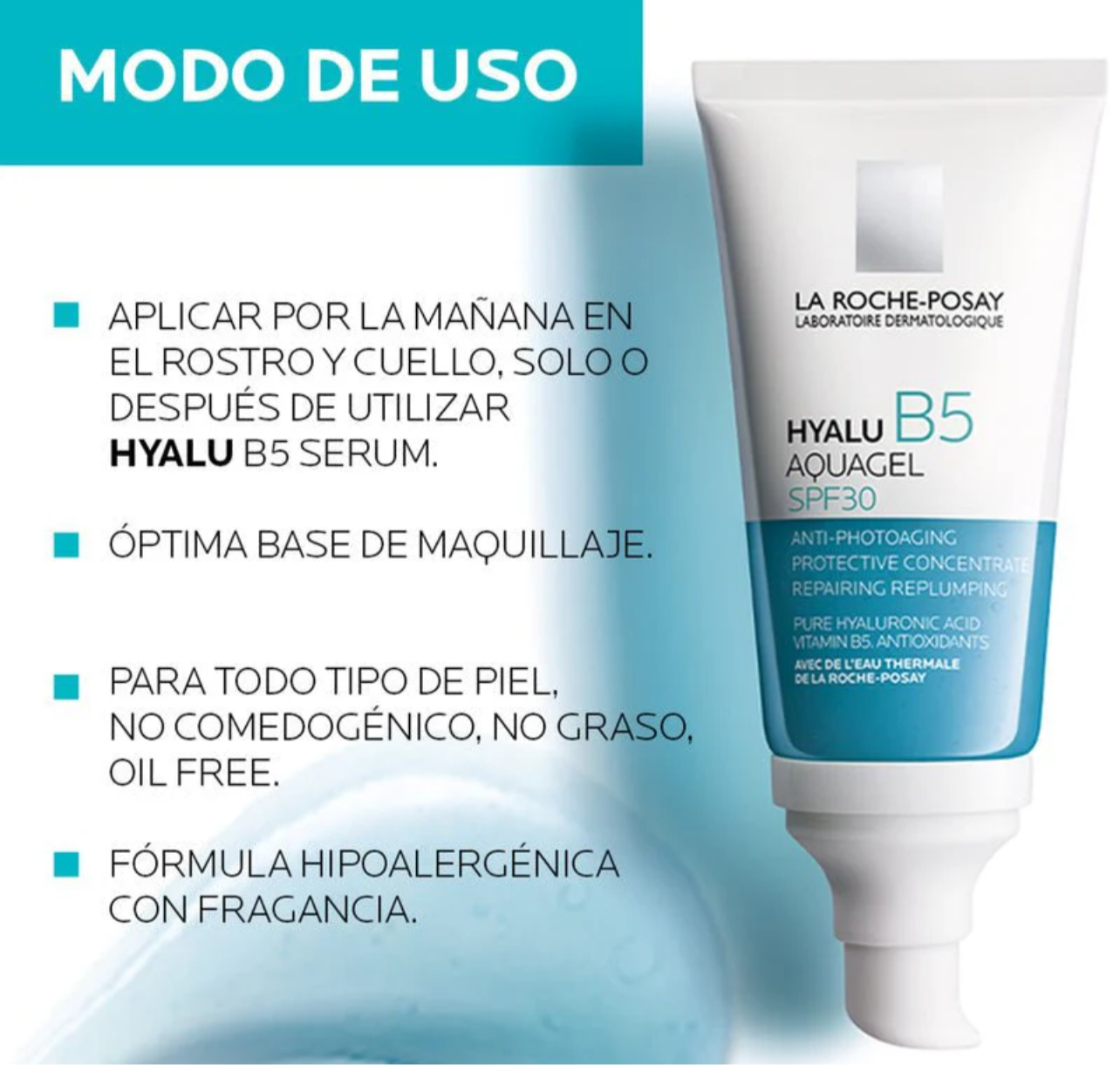 La Roche-Posay Hyalu B5 Aqua Gel FPS 30