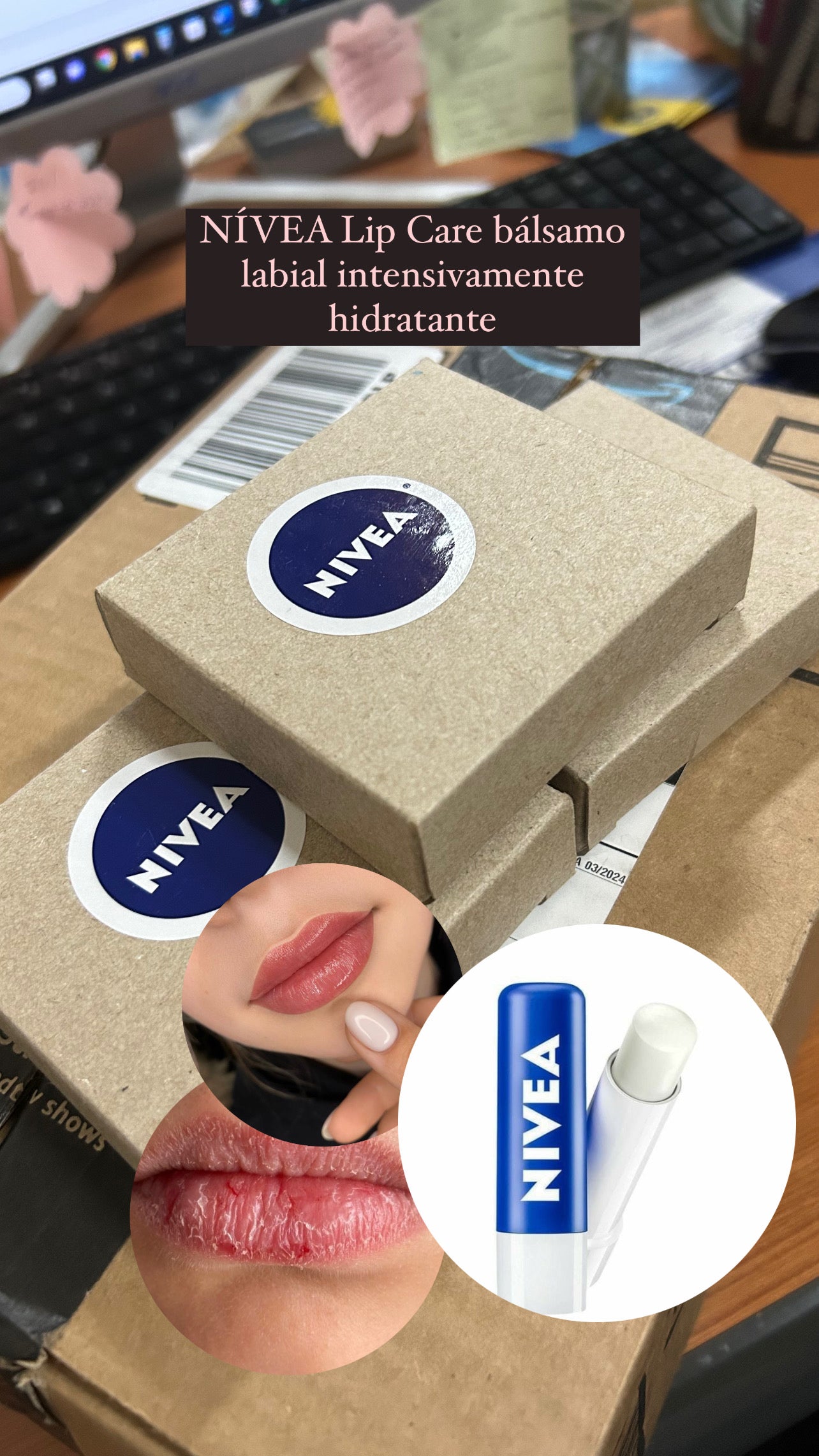 Labial extra hidratante Nívea