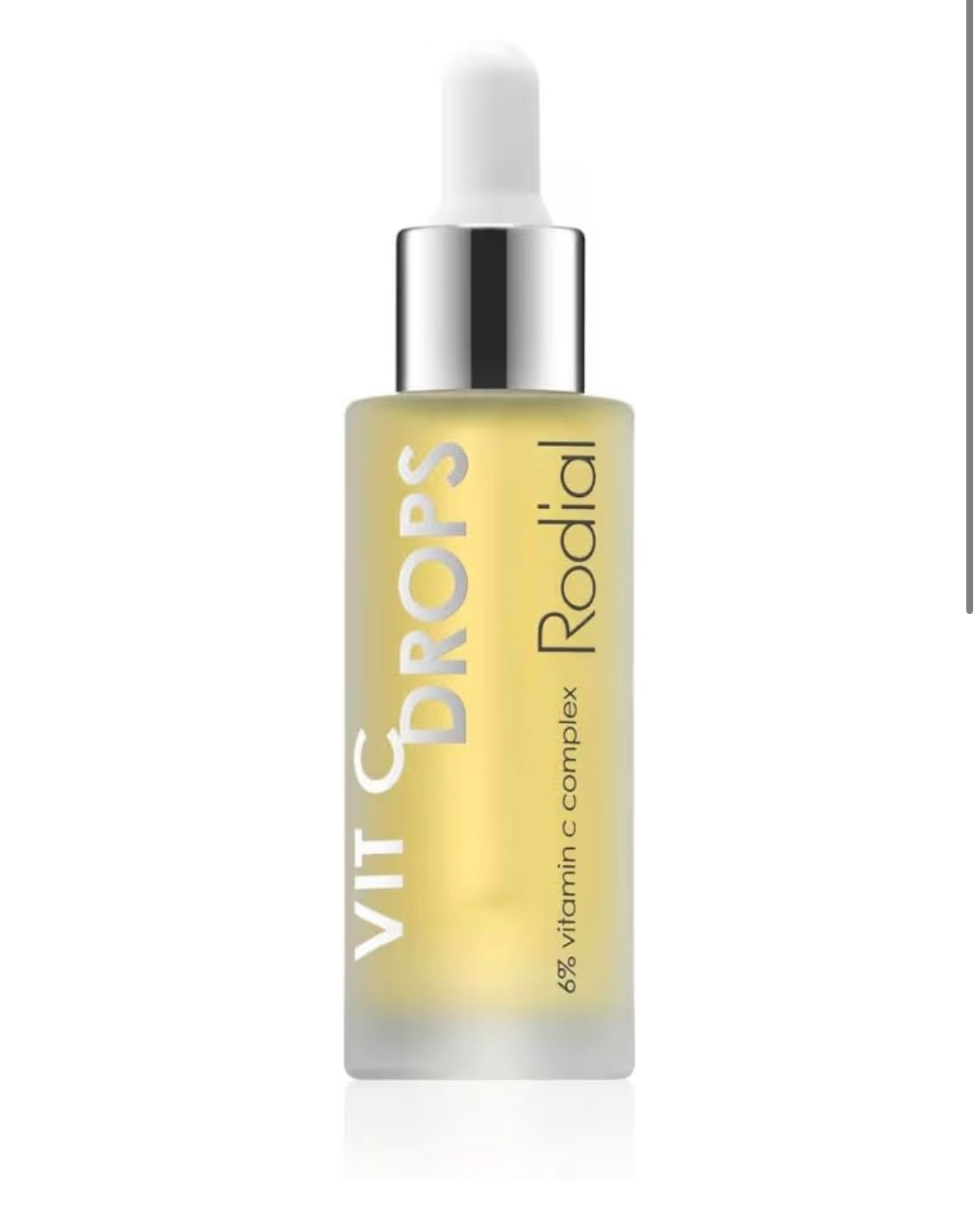 Rodial Suero de gotas de vitamina C Booster de 1.0 fl oz - Suero facial de vitamina C para iluminar y resplandecer, suero facial ligero para igualar el tono y brillo de la piel, potenciador de la piel