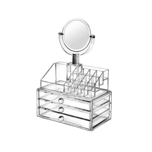 Organizador de Cosméticos con espejo