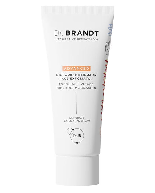 Dr. Brandt Advanced Microdermabrasion Facial Exfoliante – Refina la textura, minimiza el aspecto de las líneas finas y mejora el tono general de la piel, 2.1 onzas 125ml