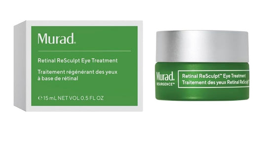 Murad Retinal ReSculpt - Tratamiento de estiramiento de ojos – Crema de ojos antiedad con retina encapsulada, raíz de genciana y película reafirmante de avena para ojos juveniles, aprieta las tapas