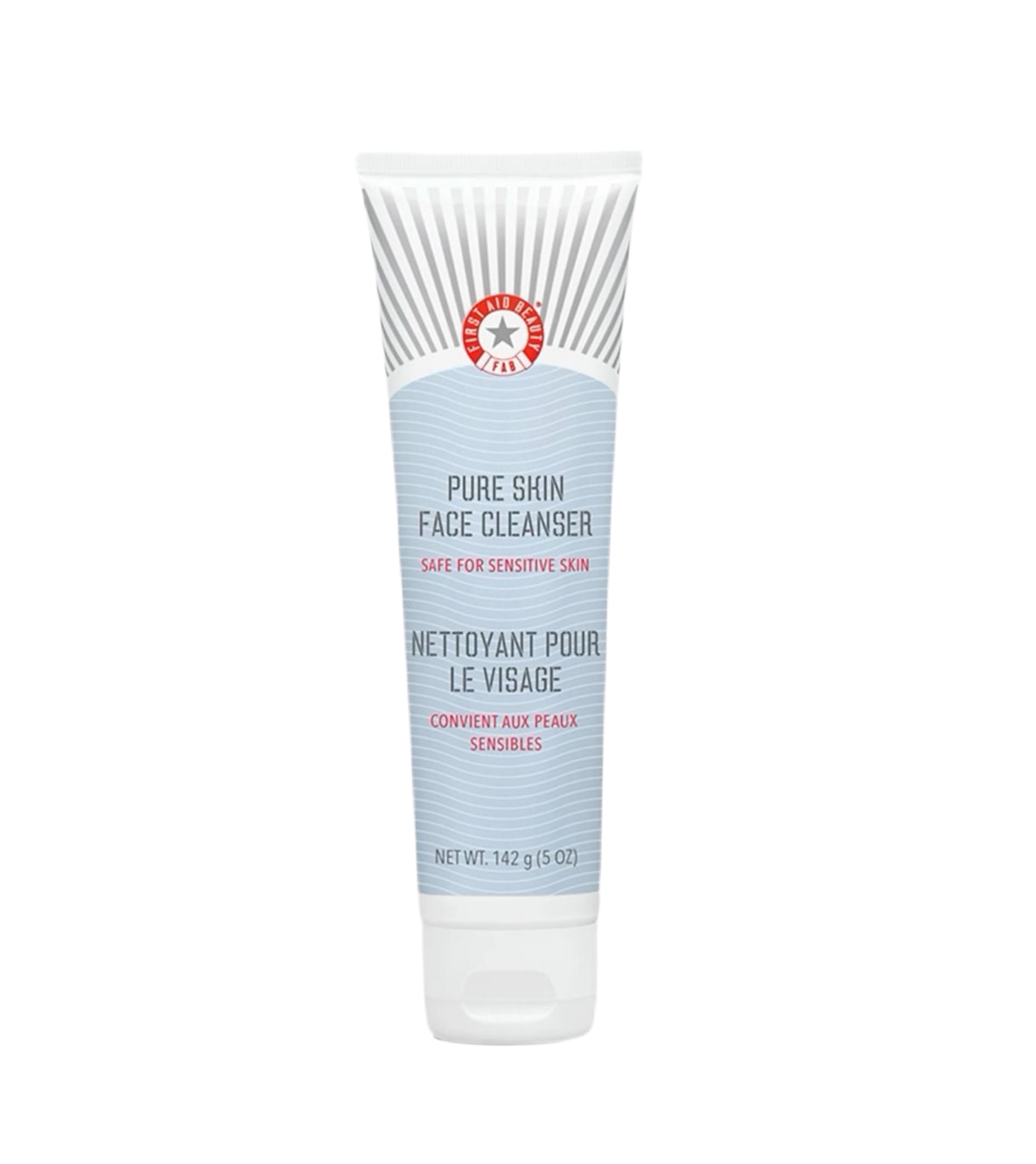 Limpiador profundo Pure Skin con arcilla roja, lavado facial de limpieza profunda con refuerzo antioxidante para pieles grasas y propensas a manchas 142g