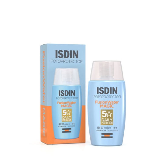 isdin fusion water magic spf 50 protector solar