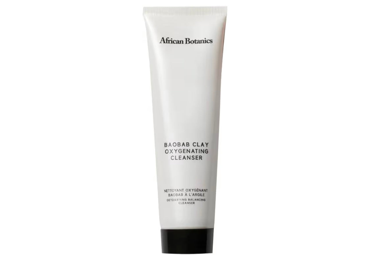 African Botanics Baobab Clay Limpiador Oxigenante 3.4 fl oz 100ml