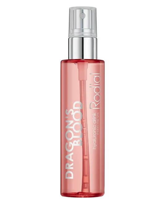Rodial Dragon's Blood - Bebida hialurónica de 3.4 onzas líquidas – Reenergiza y refresca – Base de maquillaje hidratante, spray de ajuste de rocío, tónico y suero en uno